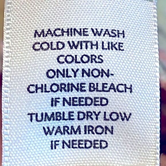 J. Jill linen floral print ankle or crop pants in pink, green, and beige size M - Picture 9 of 10